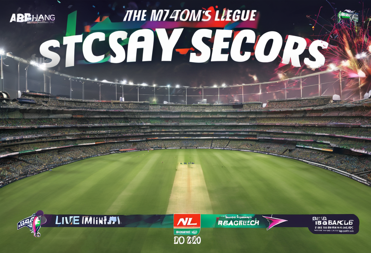 Stay Updated with Live Scores and Results of the Big Bash League 2025-26 Season